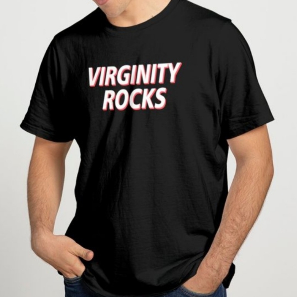 Danny Duncan Virginity Rocks Graphic T-Shirt - Made In USA